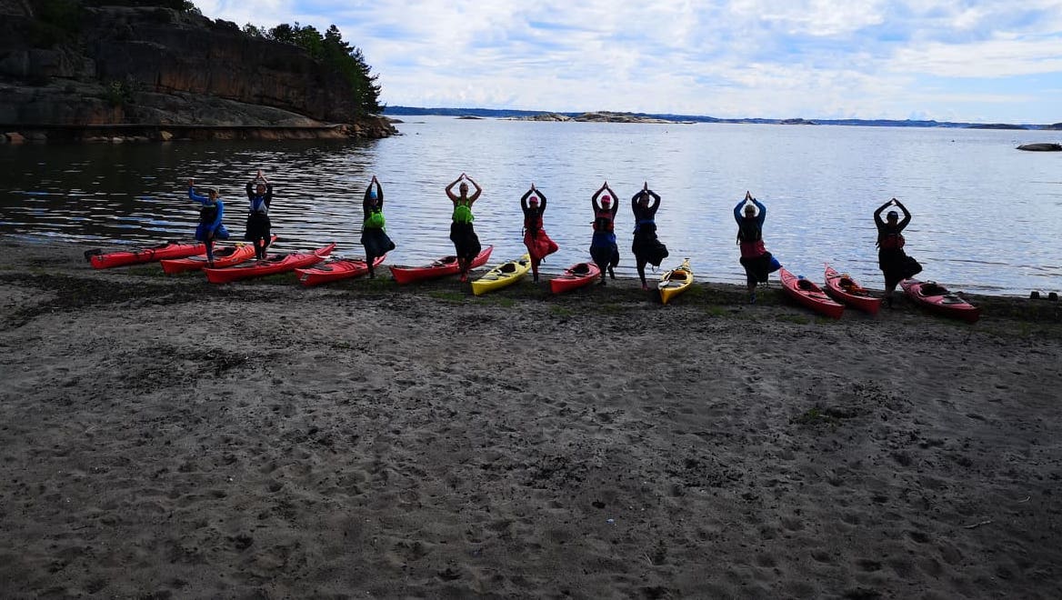 Yoga + Padling = Sant