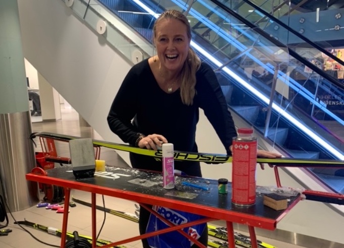 Smørekurs for damer ;) Det må til…