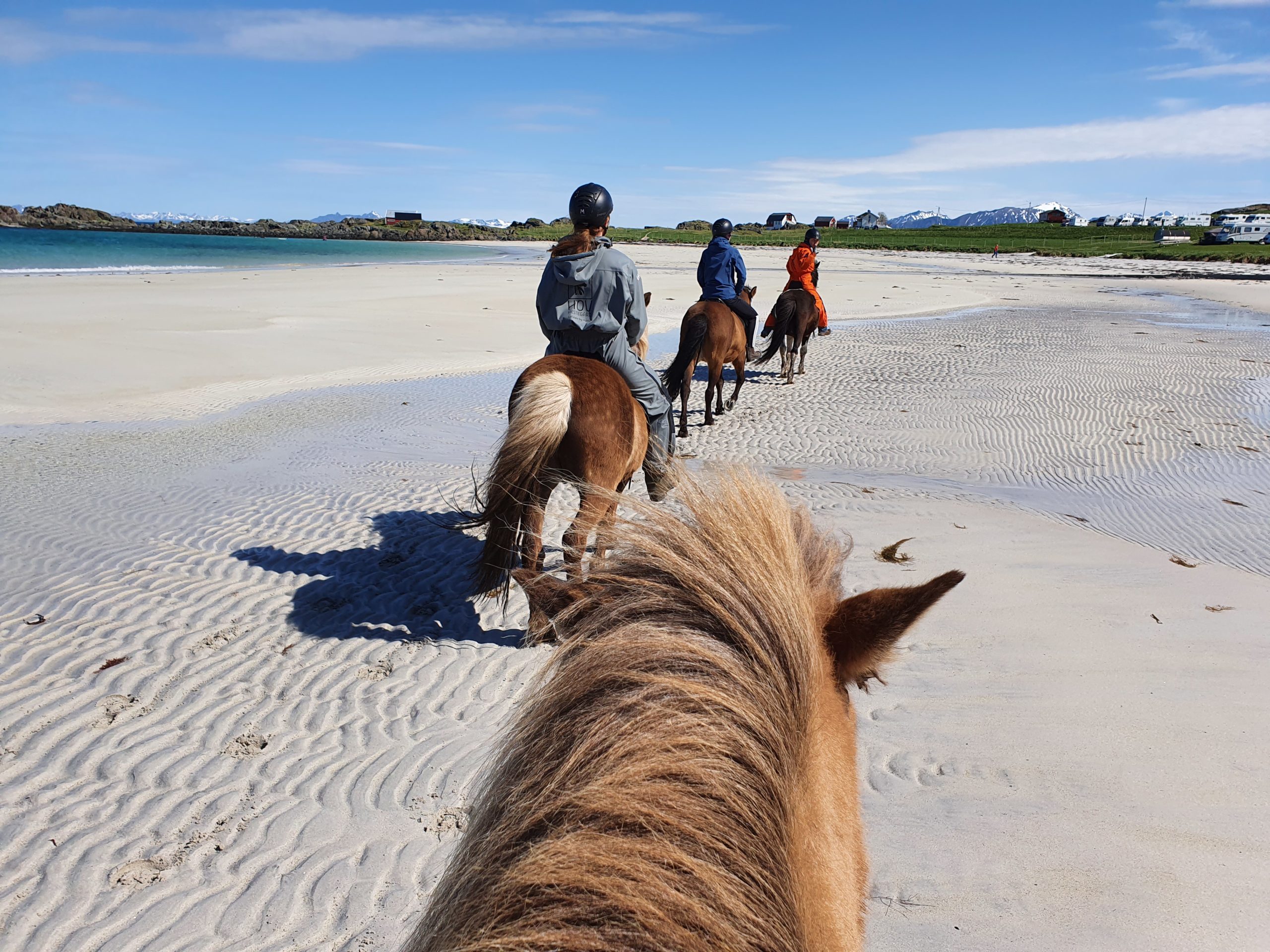 Ridetur i vakre Lofoten