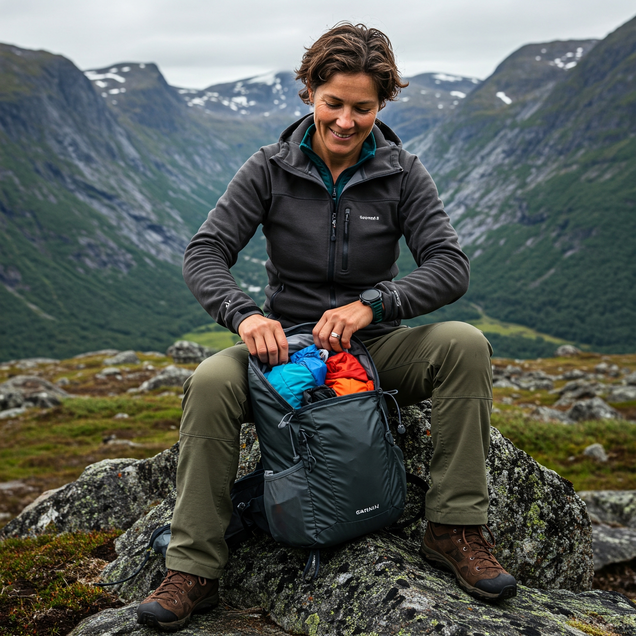 Hva pakker du i sekken?