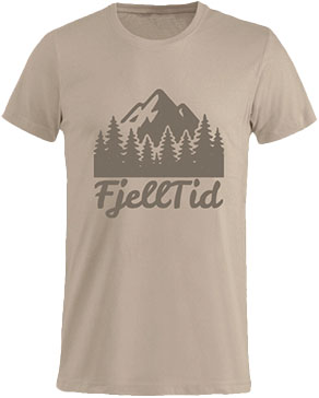 FjellTid t-skjorten - Skog og fjell (Herre)