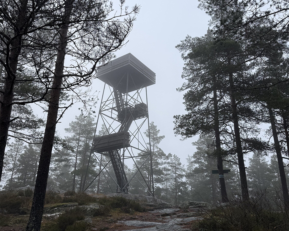 Kjerringhøgda: Østmarkas «Eiffeltårn».